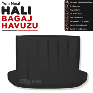 Kia Sportage Halı Bagaj Havuzu (2016 - 2022 Arası)