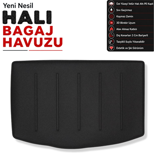 Kia Picanto Halı Bagaj Havuzu (2026 ve Sonrası)