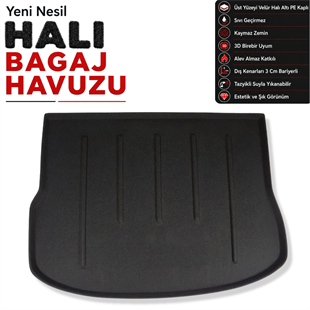 Land Rover Range Rover Evoque Halı Bagaj Havuzu (2011 - 2020 Arası)