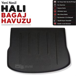Land Rover Range Rover Evoque Halı Bagaj Havuzu (2011 - 2020 Arası)