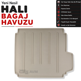 Land Rover Range Rover Halı Bagaj Havuzu (2013 ve Sonrası)