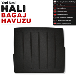 Land Rover Range Rover Sport Halı Bagaj Havuzu (2018 Sonrası)