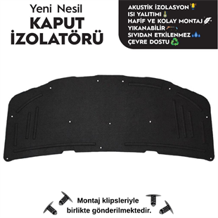 Mercedes A Serisi Sedan Kaput İzolatörü (2019 Sonrası)