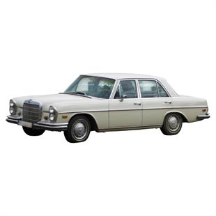 MERCEDES W108  KAPI DÖŞEMESİ NİKELAJLI BORDO