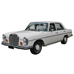 MERCEDES W109 İÇ GÜNEŞLİK PVC KREM DELİKSİZ