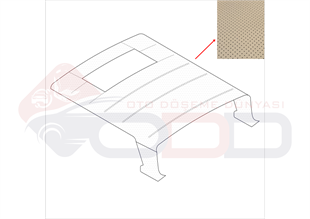 MERCEDES W111 AÇILIR TAVAN DÖŞEMESİ (4 KAPI) SEDAN