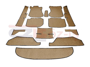 MERCEDES W115 TABAN HALISI BEJ