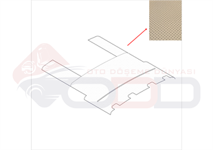 MERCEDES W116 AÇILIR TAVAN DÖŞEMESİ