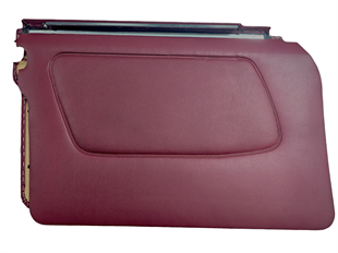 MERCEDES W123 KAPI DÖŞEMESİ TAKIMI BORDO