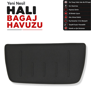 Mini Cooper Countryman Halı Bagaj Havuzu (2010 - 2017 Arası)