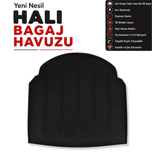 Mercedes E Serisi Sedan W212 Halı Bagaj Havuzu (2010 - 2016 Arası)