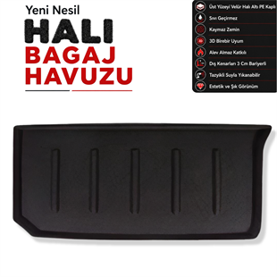 Mercedes Smart Fortwo Halı Bagaj Havuzu (2014 - 2019 Arası) (C453)