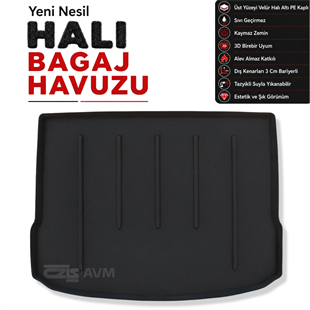 Mercedes A Serisi W177 Hatchback Halı Bagaj Havuzu (2018 Sonrası)