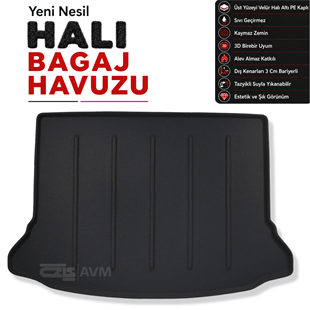 Mercedes A Serisi W177 Hatchback Halı Bagaj Havuzu (2018 Sonrası)