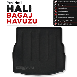Mercedes E Coupe Halı Bagaj Havuzu (2017 - 2023 Arası) (C238)