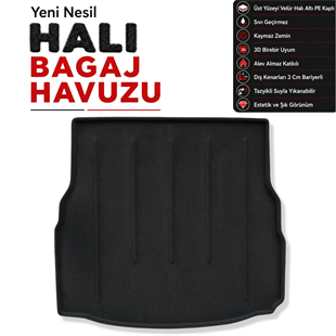 Mercedes E Coupe Halı Bagaj Havuzu (2017 - 2023 Arası) (C238)