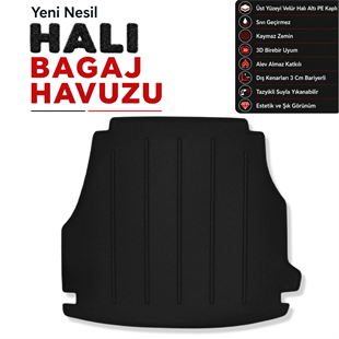 Mercedes C Serisi Halı Bagaj Havuzu (W206) (2021 ve Sonrası)