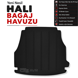 Mercedes C Serisi Halı Bagaj Havuzu (W206) (2021 ve Sonrası)