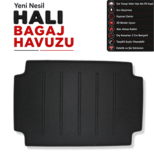 Mercedes G serisi Halı Bagaj Havuzu (2018 ve Sonrası) (W463)