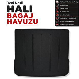 Mercedes EQB H247 Halı Bagaj Havuzu (2023 Sonrası)