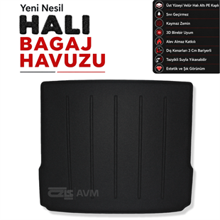 Mercedes EQB H247 Halı Bagaj Havuzu (2023 Sonrası)