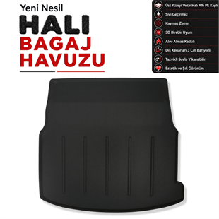 Mercedes E - Serisi Coupe C207 Halı Bagaj Havuzu (2015 - 2018 Arası)