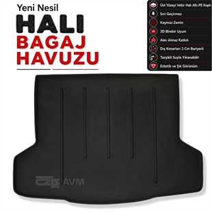 Mitsubishi Attrage Halı Bagaj Havuzu (2013 ve Sonrası)