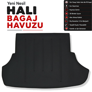 Mitsubishi Lancer Halı Bagaj Havuzu (2007 - 2017 Arası)