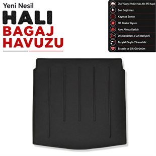 Mazda 3 Sedan Halı Bagaj Havuzu (2014 Sonrası)
