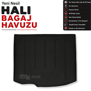 Mazda 3 Hatchback Halı Bagaj Havuzu (2009 - 2013 Arası)