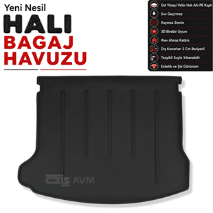 Mazda 3 Hatchback Halı Bagaj Havuzu (2013 Sonrası)