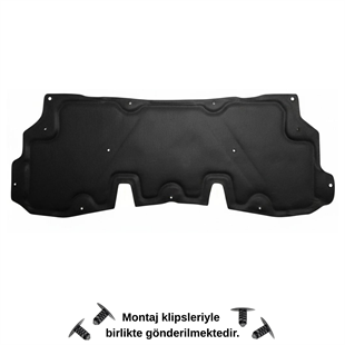 Nissan Qashqai J10 Motor Kaput Altı İzolatörü (2010 - 2013 Arası)