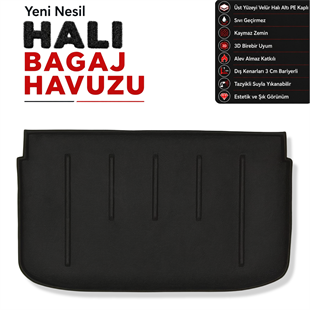 Nissan Micra K12 Halı Bagaj Havuzu (2002-2010 arası)
