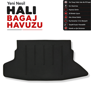 Nissan Juke F15 Halı Bagaj Havuzu (2011 - 2015 Arası)
