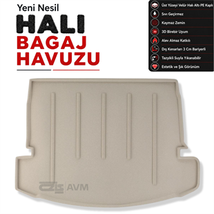 Nissan X - Trail T32 Halı Bagaj Havuzu (2013 - 2017 Arası)