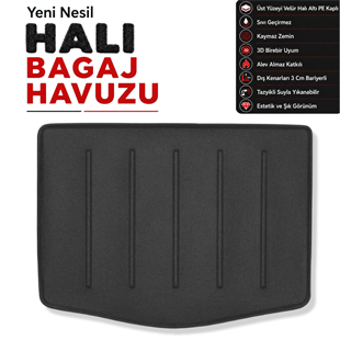 Nissan Juke Halı Bagaj Havuzu (2021 Sonrası)