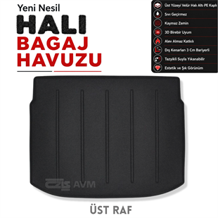 Nissan Qashqai Halı Bagaj Havuzu (2022 ve Sonrası)