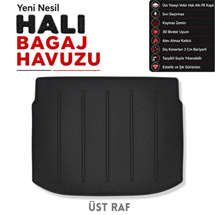 Nissan Qashqai ePower Halı Bagaj Havuzu (2023 ve Sonrası)