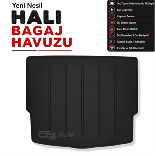 Nissan X - Trail Halı Bagaj Havuzu (2022 Sonrası)