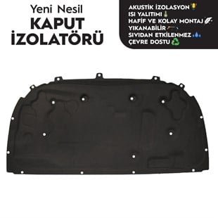 Opel Astra H Motor Kaput Izolatörü (2004-2012 Arası)