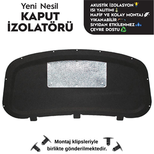 Opel Astra J Kaput Altı İzolatörü (2009 - 2018 Arası)