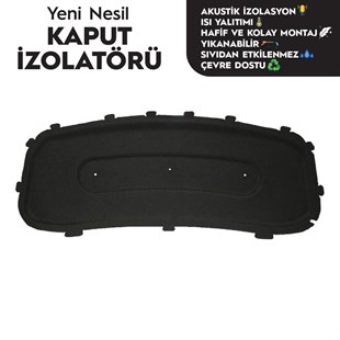 Opel Corsa E Motor Kaput Altı izolatörü (2015-2020 Arası)