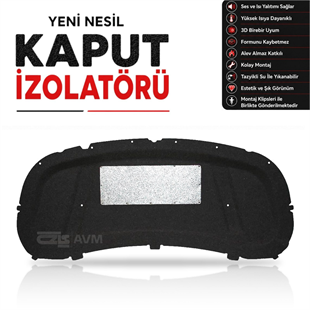 Opel Astra K HB Kaput Altı İzolatörü (2015 - 2022 Arası)
