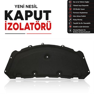 Opel Corsa D Motor Kaput İzolatörü (2007 - 2014 Arası)