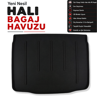 Opel Insignia Halı Bagaj Havuzu (2009 - 2014 Arası)