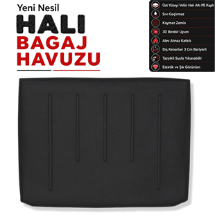Opel Zafira Tourer Halı Bagaj Havuzu (2012 Sonrası)