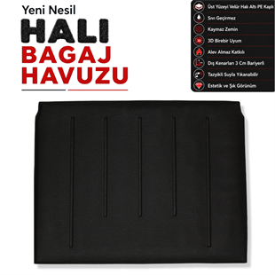 Opel Combo Halı Bagaj Havuzu (2012 - 2019 Arası)