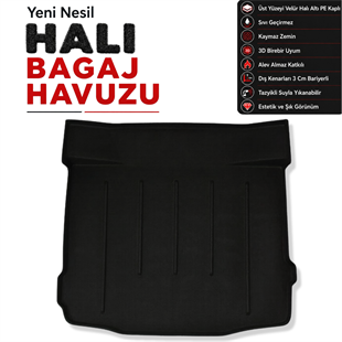 Opel Insignia Halı Bagaj Havuzu (2014 - 2017 Arası)