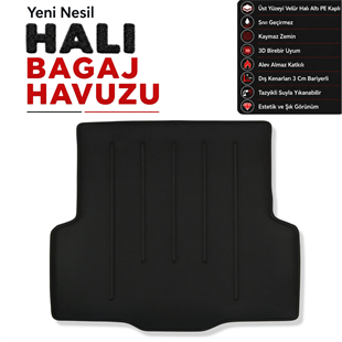 Opel İnsignia Grand Sport Halı Bagaj Havuzu (2017 Sonrası)