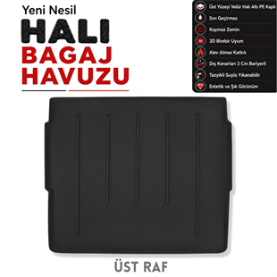 Opel Grandland Halı Bagaj Havuzu (2017 - 2024 Arası)